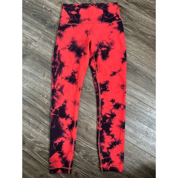 Lululemon Invigorate High-Rise Tight Wash Tie Dye size 6 - Picture 1 of 6